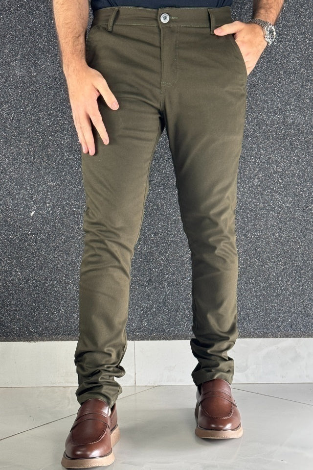 Calça Verde Militar Tradicional