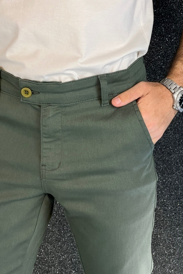 Calça Verde Militar Italiana