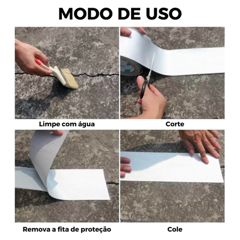 Super Fita Adesiva Impermeável MaxBonde