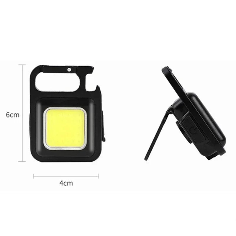 Mini Lanterna Multifuncional Titanium - Ultra Potente