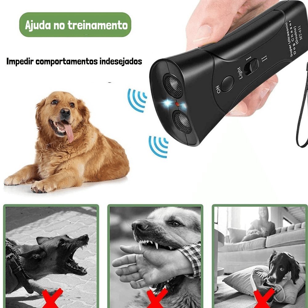 Anti Latido Ultra Sônico DogCalm - Para Adestramentos