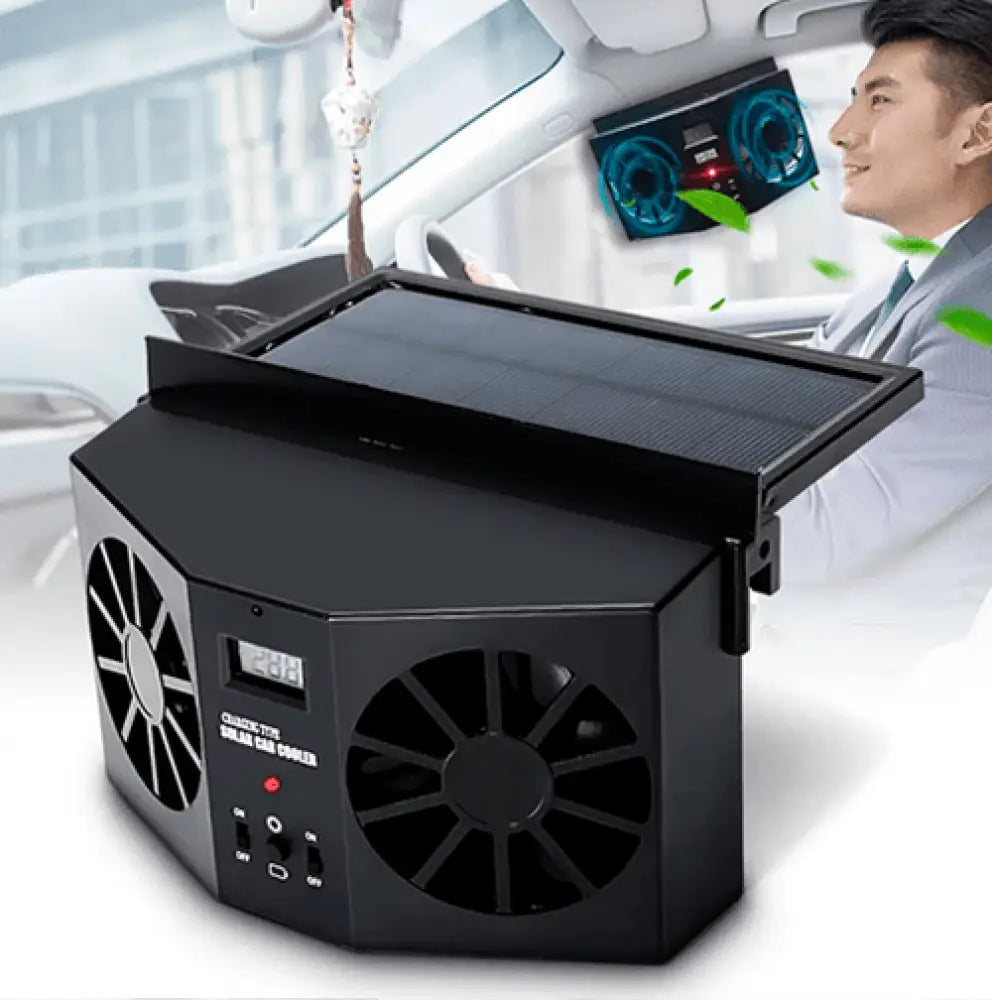 Ar Condicionado Portátil Para Carro - SolarFresh 1 Unidade + Brinde 048