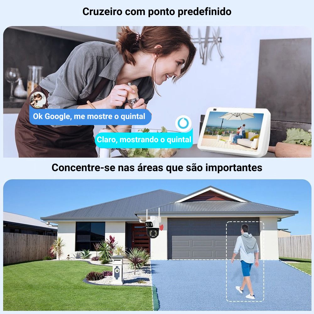 camera de segurança, camera de segurança wifi, camera wifi de segurança, câmera de vigilância, camera de segurança dupla