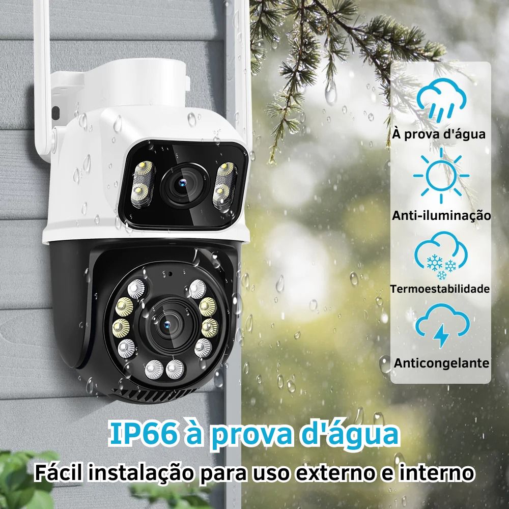 camera de segurança, camera de segurança wifi, camera wifi de segurança, câmera de vigilância, camera de segurança dupla