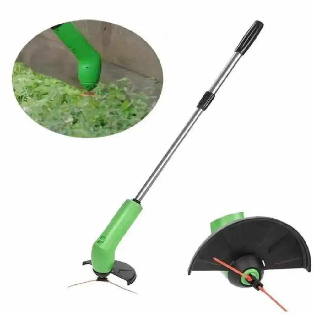 Roçadeira Elétrica Profissional Sem Fio - TurboCut 1 Unidade + Brinde 012