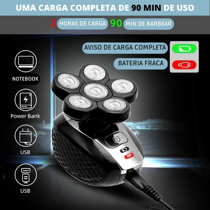 barbeador eletrico, barbeador eletrico masculino, aparelho de barbear elétrico, barbeador eletrico a prova d água, mini barbeador elétrico