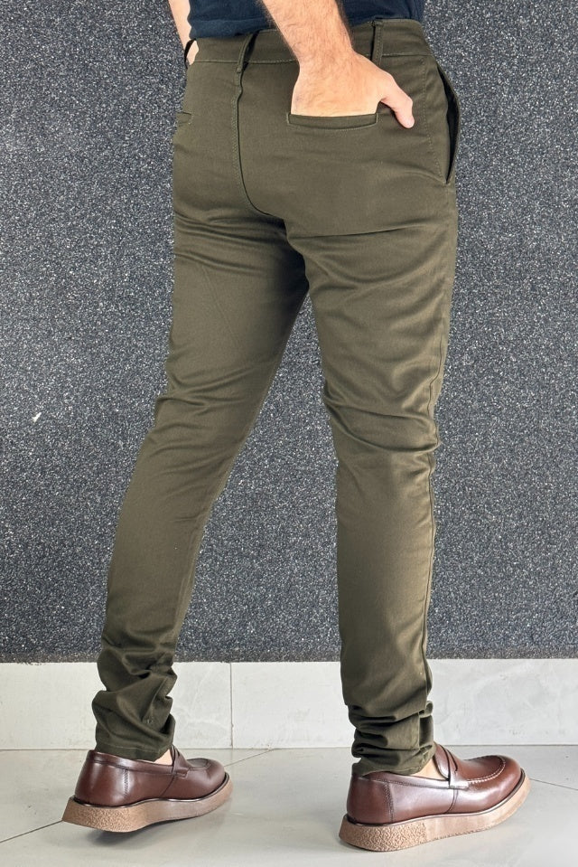 Calça Verde Militar Tradicional