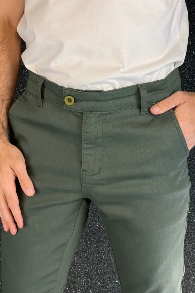 Calça Verde Militar Italiana