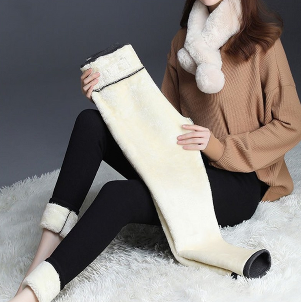 Calça Legging Feminina Térmica com Forro de Lã
