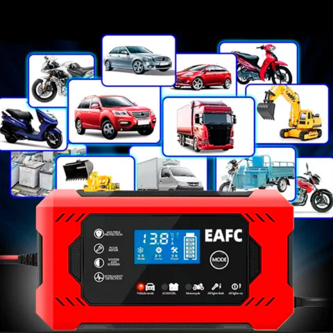 Carregador de Bateria Automotivo Inteligente - TurboVolt
