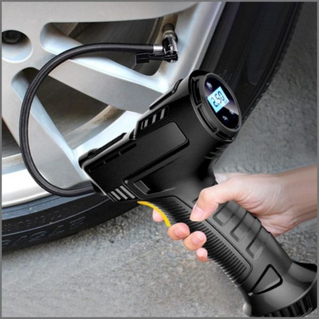 Calibrador De Pneus Digital + 3 Bicos Diferentes | Air Pro