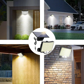 Holofote Solar LED 800W Impermeável para Jardim