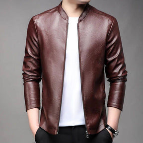 Jaqueta de Couro Masculina Gimel