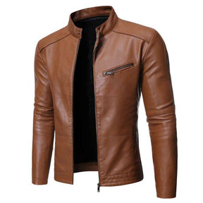 Jaqueta de Couro Masculino Epsilon