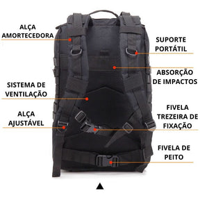 Mochila Tática Militar 50L | Impermeável
