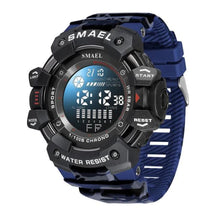 Relógio Masculino SMAEL 8050 Militar Digital 50m Cronômetro Alarme LED | TemPrime