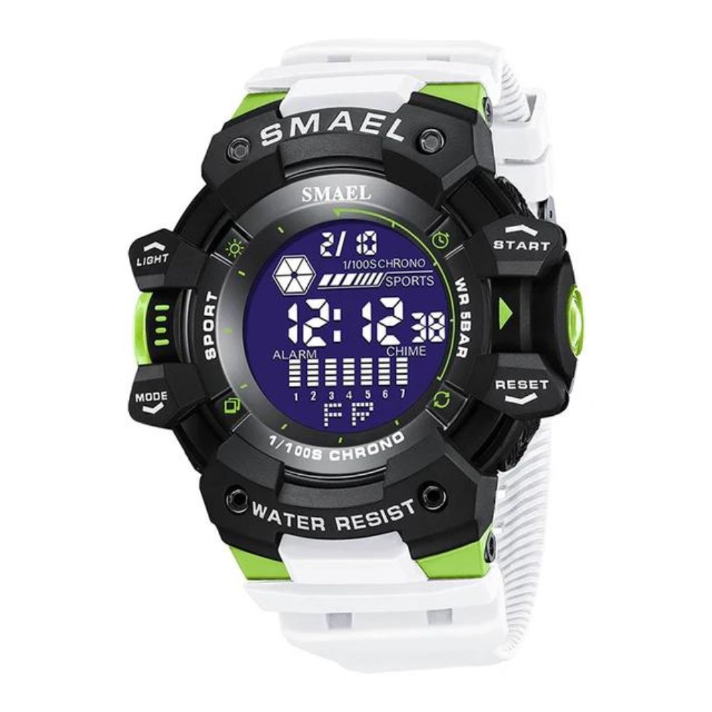 Relógio Masculino SMAEL 8050 Militar Digital 50m Cronômetro Alarme LED | TemPrime