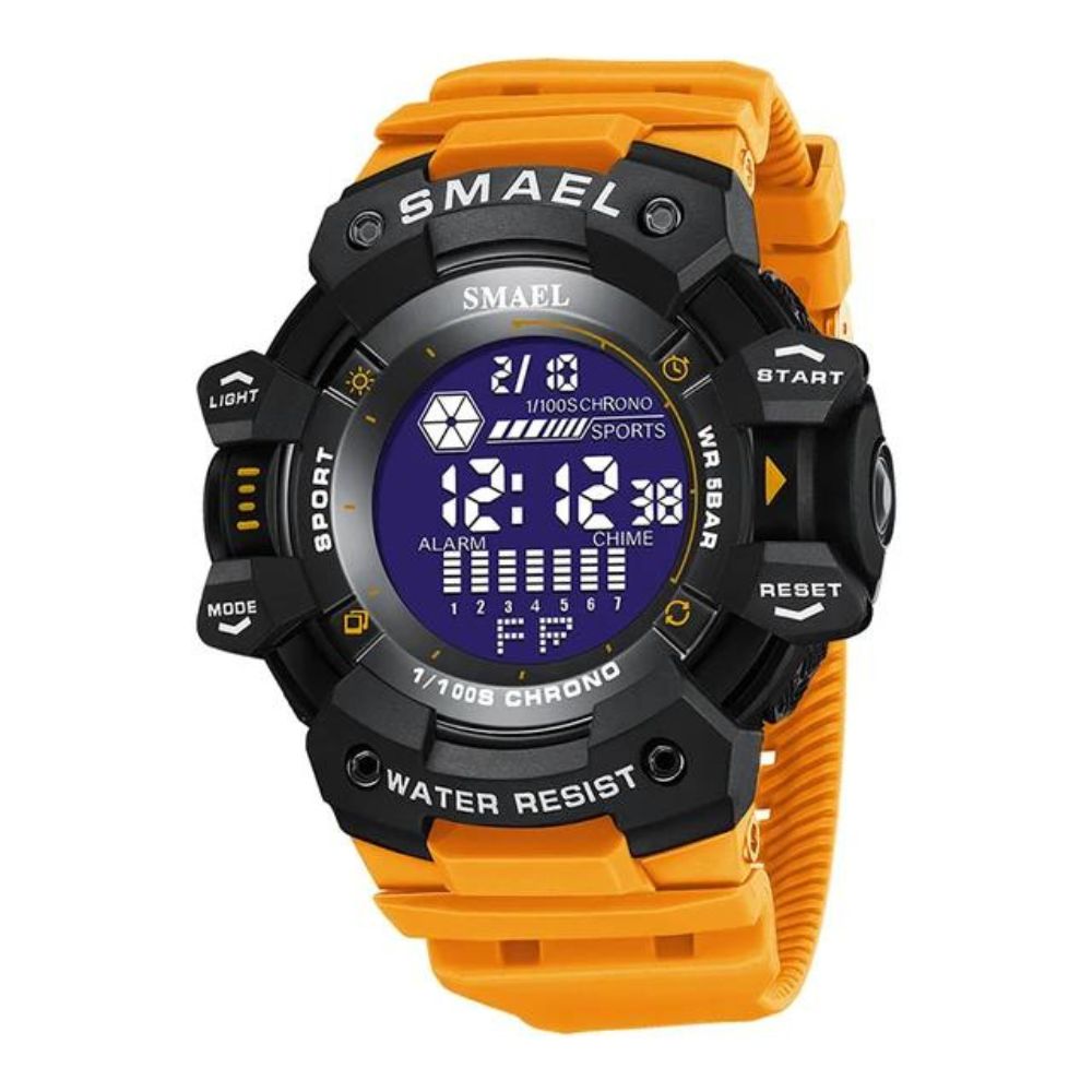 Relógio Masculino SMAEL 8050 Militar Digital 50m Cronômetro Alarme LED | TemPrime