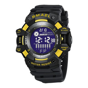 Relógio Masculino SMAEL 8050 Militar Digital 50m Cronômetro Alarme LED | TemPrime