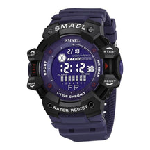Relógio Masculino SMAEL 8050 Militar Digital 50m Cronômetro Alarme LED | TemPrime