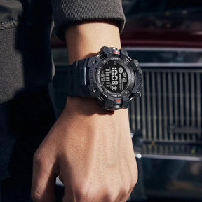 Relógio Masculino SMAEL 8050 Militar Digital 50m Cronômetro Alarme LED | TemPrime