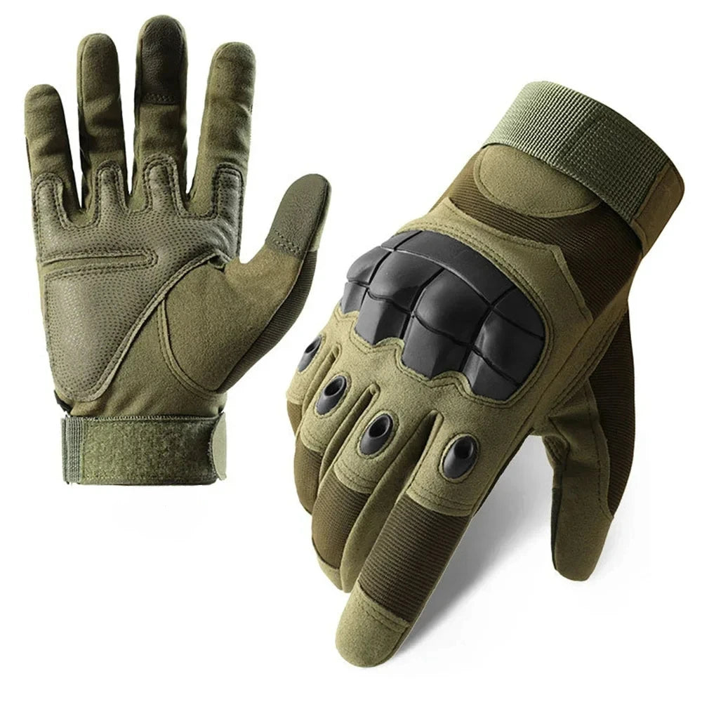Luvas Táticas Militar Luva de Couro - Steel Hand