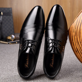 Sapato Social Preto Masculino Greta