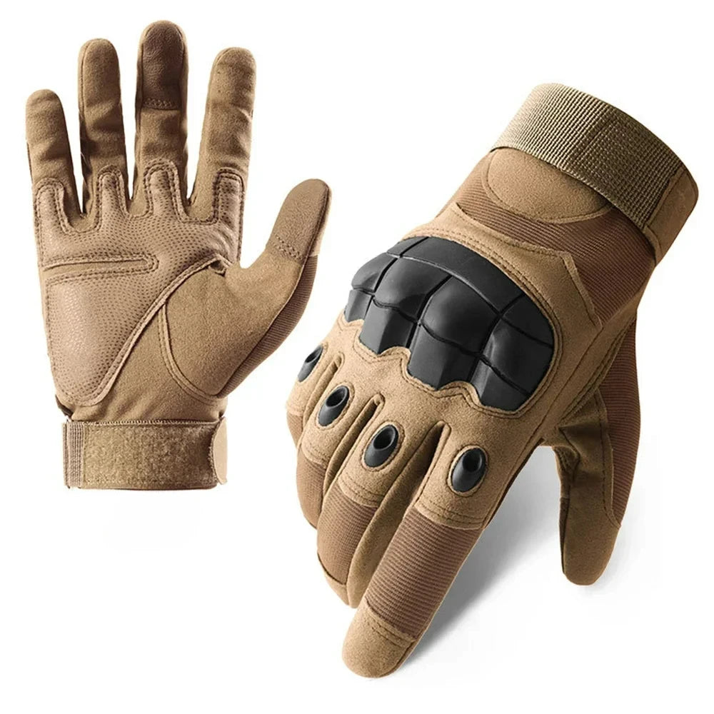Luvas Táticas Militar Luva de Couro - Steel Hand