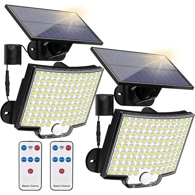 Holofote Solar LED 800W Impermeável para Jardim