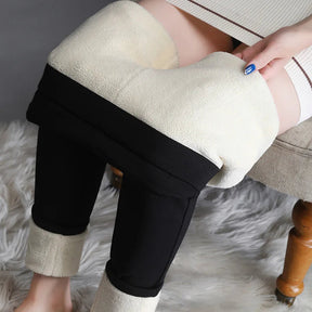 Calça Legging Feminina Térmica com Forro de Lã
