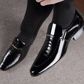Sapato Masculino de Couro Envernizado Sampaio® S1090