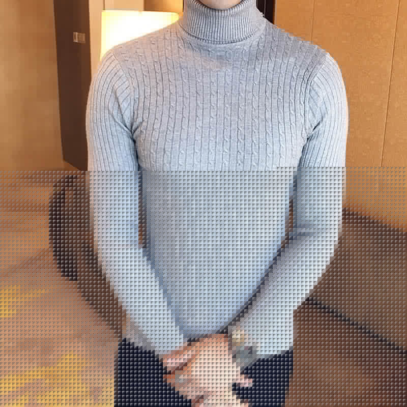 Suéter Masculino O-Neck Bottom