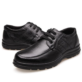Sapato de Couro Slim Masculino