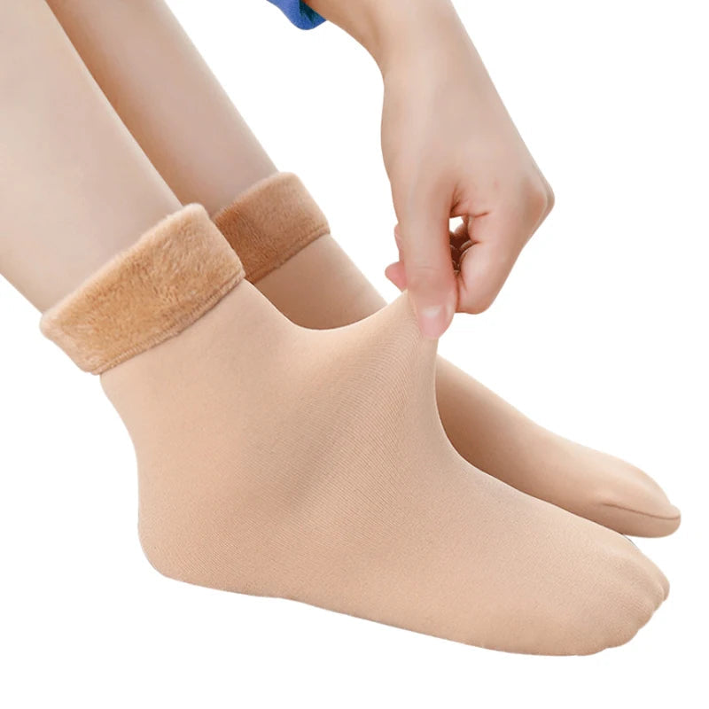 Kit 5 Meias Térmica Feminina de Inverno - CozyFeet