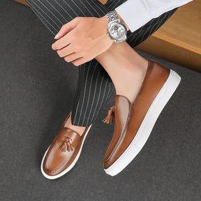 Sapato Mocassim Couro Masculino Fèvre