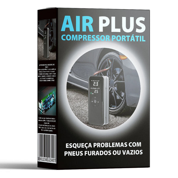 Compressor de Ar Portátil Para Veículos - TurboAir