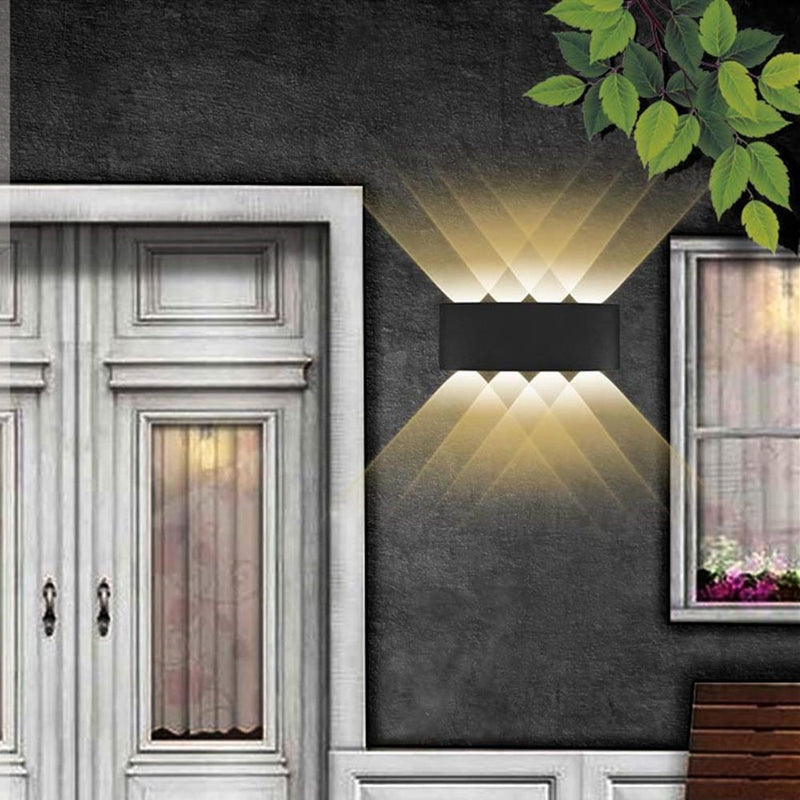 Arandela de Parede Retangular Led 2 Focos