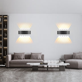 Arandela de Parede Retangular Led 2 Focos