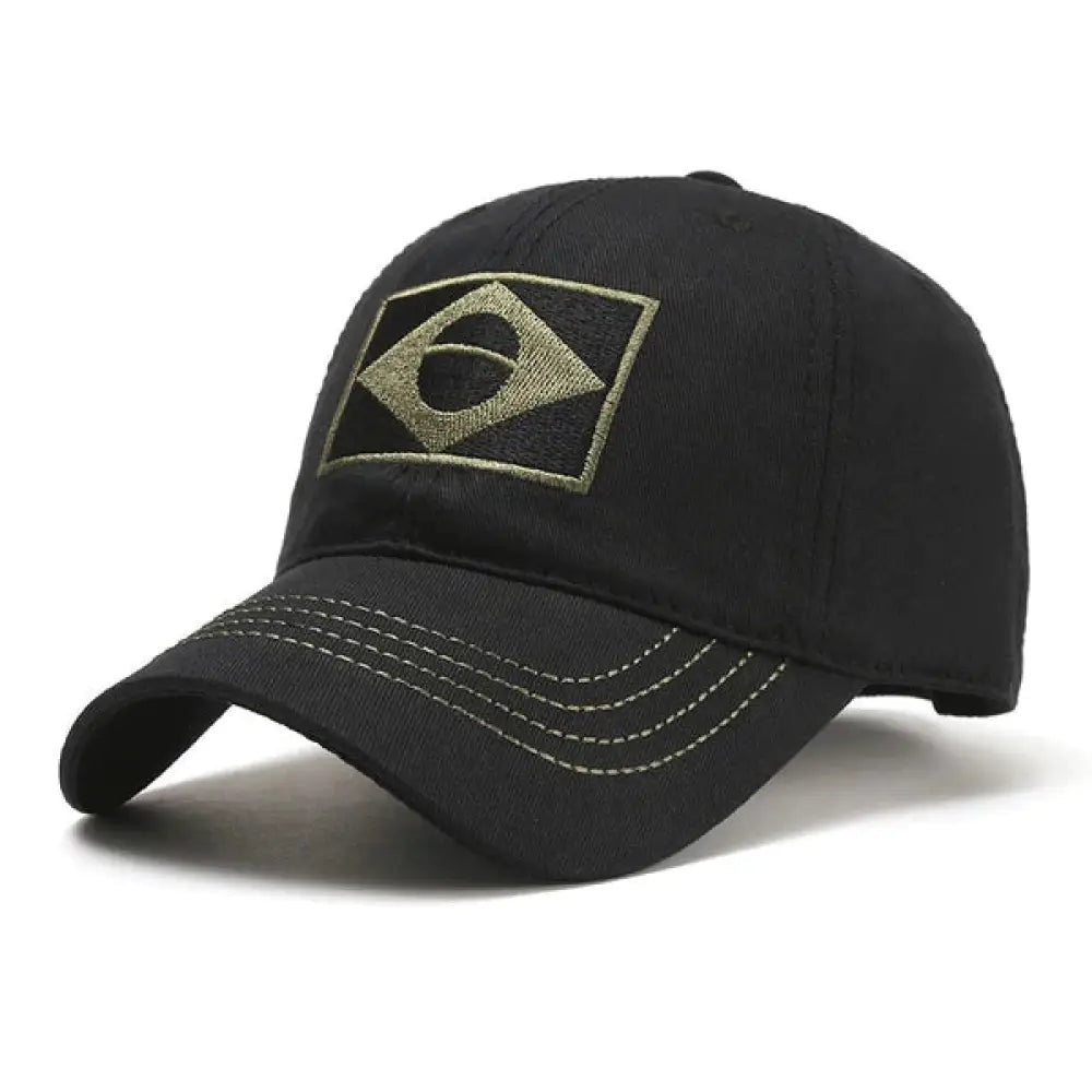 Boné Tático Patriota Brasil Preto 089