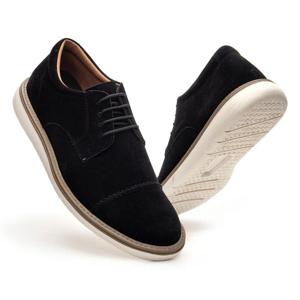 Sapato Oxford Camurça Masculino Ingles