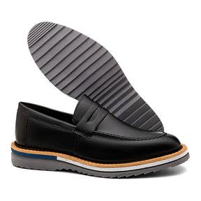Sapato Mocassim Loafer Oxford Italiano Premium Classic