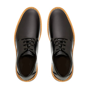 Sapato Casual Derby Tratorado Comfort Classic