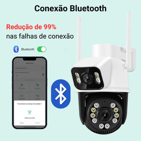 camera de segurança, camera de segurança wifi, camera wifi de segurança, câmera de vigilância, camera de segurança dupla