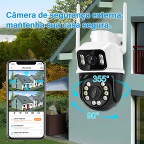 camera de segurança, camera de segurança wifi, camera wifi de segurança, câmera de vigilância, camera de segurança dupla