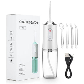 Irrigador Oral para Limpeza Bucal - CleanMax Branco 022