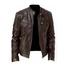 Jaqueta de Couro Masculina Racer Bellvian - BL156