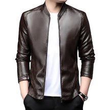Jaqueta de Couro Masculina Bellvian - BL144