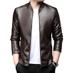 Jaqueta de Couro Masculina Bellvian - BL144