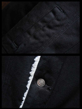 Jaqueta Jeans Masculina Forrada em Lã Bellvian - BL154
