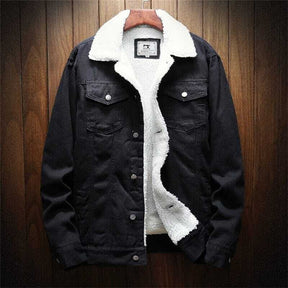 Jaqueta Jeans Masculina Forrada em Lã Bellvian - BL154